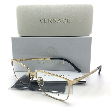 versace gold frame glasses men's|men's versace prescription glasses.